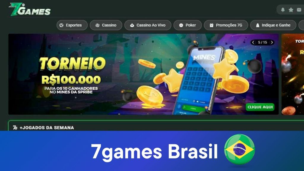 Oportunidades de jogos de azar da 7games no Brasil